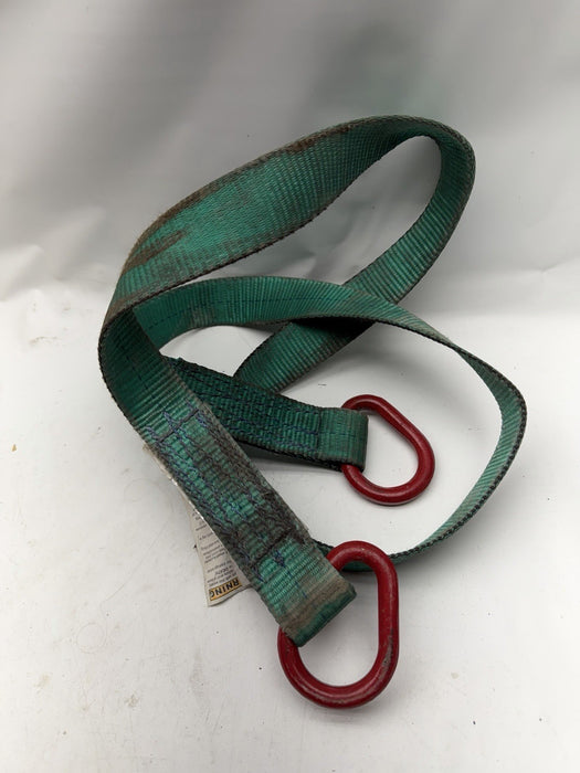 Liftex Lift Belt 62019 Web Length 2" x 57" Polyester 3/8" Hook 300-600 Lbs