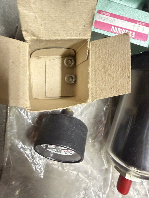 NUMATICS WITH GAUGE  VK20-03 / P21A-03C NEW IN THE ORIGINAL BAG