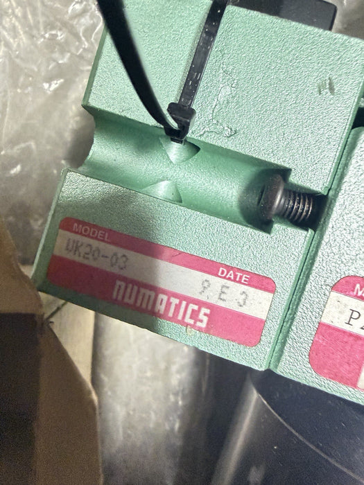 NUMATICS WITH GAUGE  VK20-03 / P21A-03C NEW IN THE ORIGINAL BAG