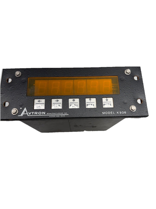 Avtron Remote Interface Module  Display 115V D19222 Model K936 Footage Counter