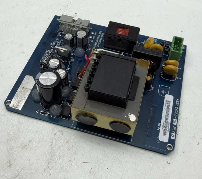 EMERSON ROSEMOUNT ANALYTICAL 24233-00 POWER SUPPLY BOARD 1056 Analyzer 115-220v