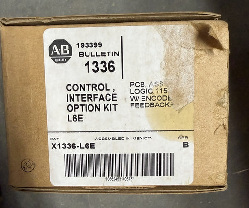 Allen Bradley X1336-L6E B Control Interface Option Drive Board AC Drive vfd 1336