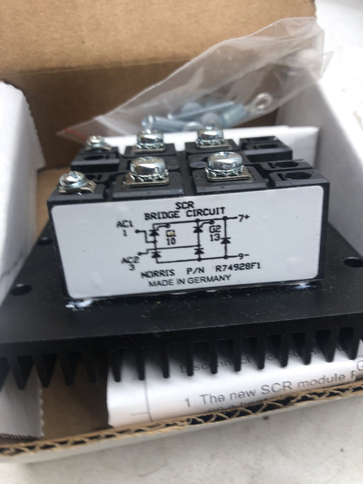 NEW KONECRANES R74928F1 MORRIS THYRISTOR SCR PACK BRIDGE RECTIFIER & HARDWARE
