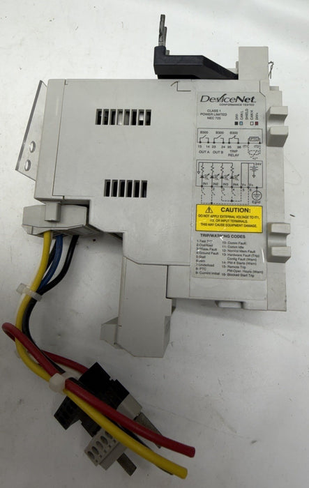 Cracked 592-EC2BC  ALLEN BRADLEY E3 PLUS OVERLOAD RELAY 592EC2BC /C 3-15 Amp