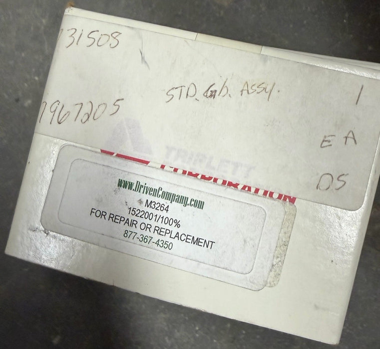 DRIVEN COMPANY M3264 /TRIPLET 221-HR FS=10VDC PERCENT FLAME INTENSITY METER