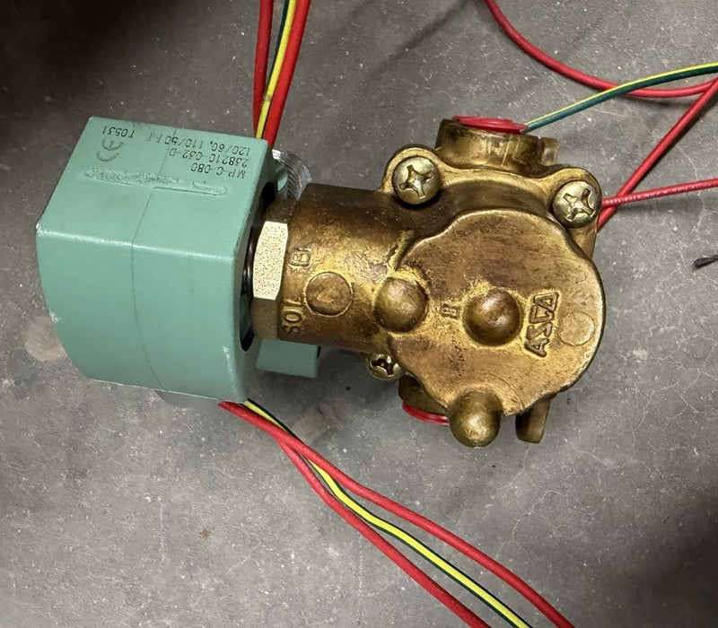 NEW ASCO EF8344G44 SOLENOID VALVE 110/120V  50/60 HZ