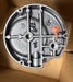 Dwyer Magnehelic 2310 Differential Pressure Gauge -5 - 5 Inches Of Water INH20