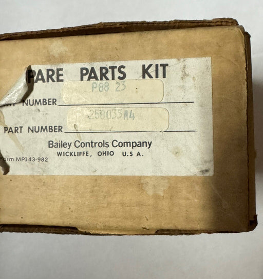 BAILEY CONTROLS PNEUMATIC PROPORTIONAL POSITIONER TYPE AP1 P88-23 256033M4 KIT