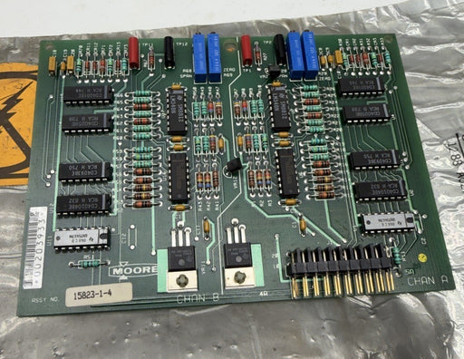 MOORE SERVO DRIVE CONTROL BOARD ASSEMBLY 15823-1-4 Motor Control Siemens 10 Pin