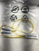 LOF OF 13 ASSORTED CABLES TRIPP LITE OWNING CORNING FIBER PATCH CABLES