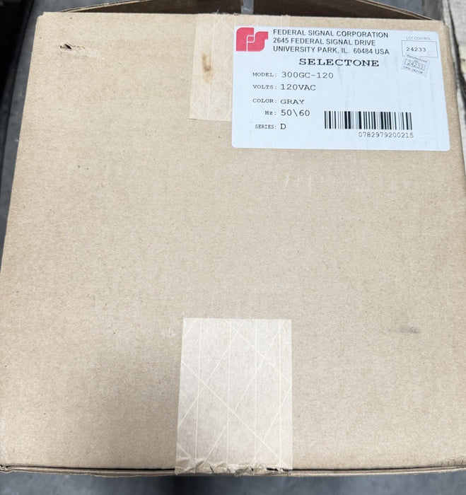 NEW FEDERAL SIGNAL 300GC-120 / 300GC120 NIB