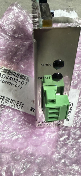 A&D Weighing AD-4402-07 analog output option board ad4402-07