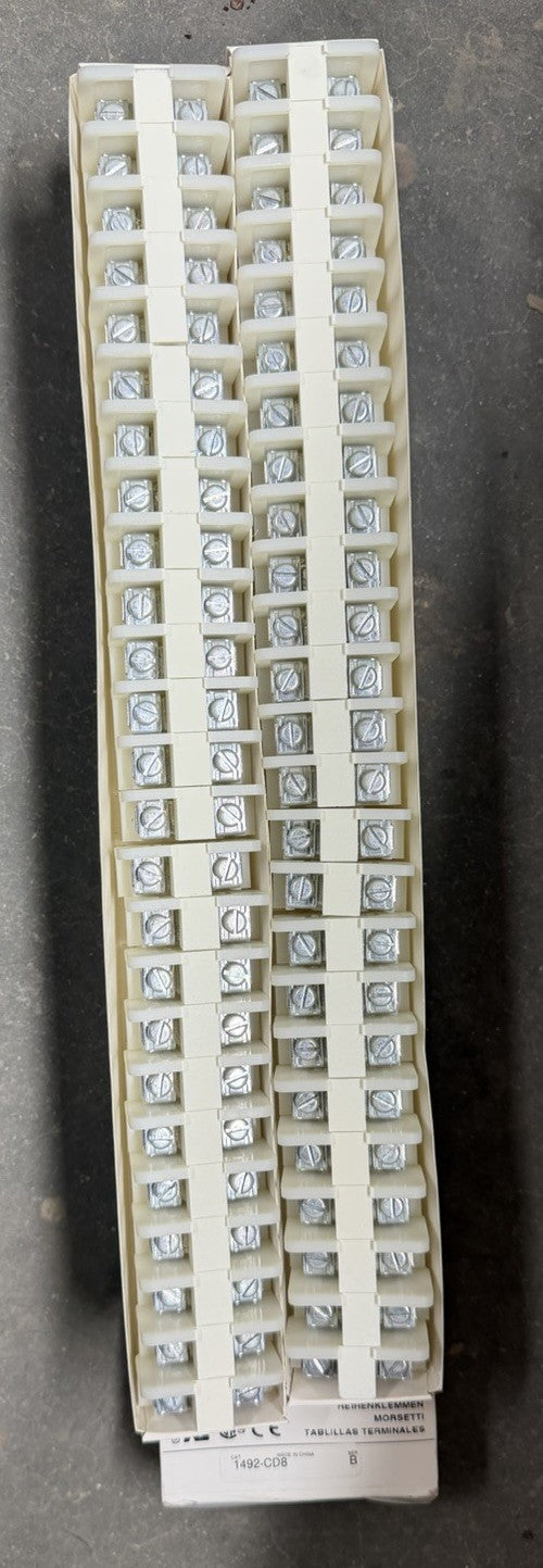NEW ALLEN BRADLEY 1492-CD8 TERMINAL BLOCK PACK OF 50