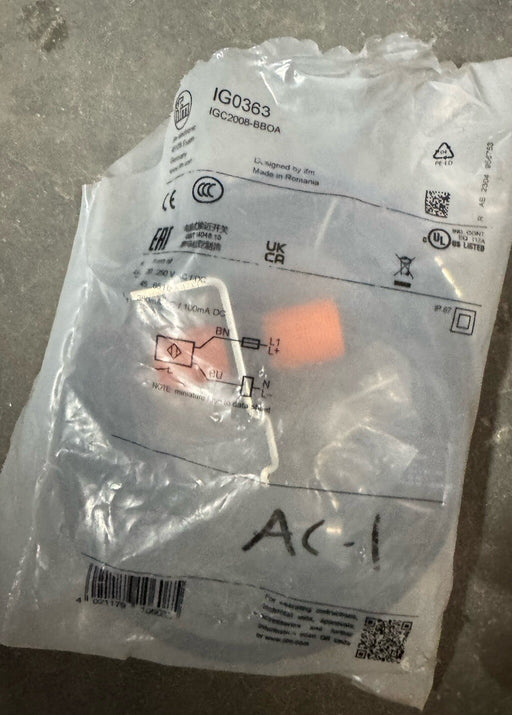 NEW JOHN CRANE 22770511 SAFEMATIC ALARM PROXIMITY SENSOR BRACKET AC-1 IG0363