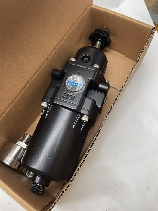 NEW FAIRCHILD YT-220BN210 PRESSURE REGULATOR 1/2" NPT 0-8.4 BAR 0-120 PSI Air