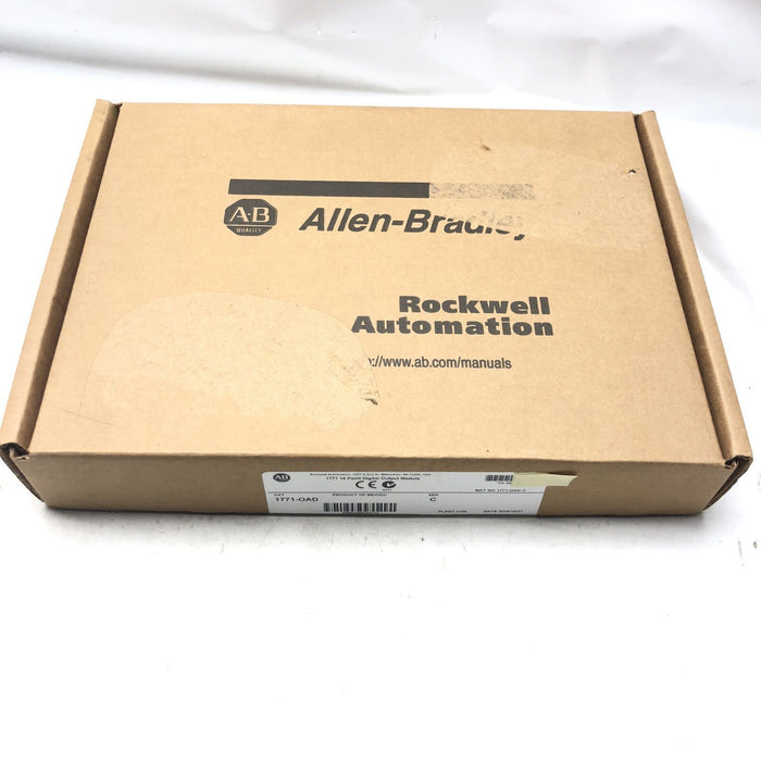 1771-OAD New Sealed 2016 Allen-Bradley 120vac 16Pt PLC-5 Digital Output Module