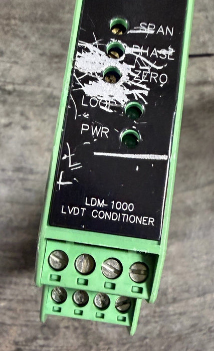 SCHAEVITZ SENSORS 02291333-000 LDM-1000 LVDT Conditioning Module