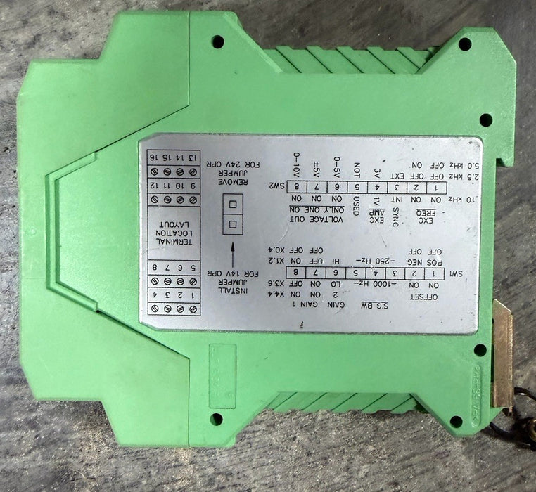 SCHAEVITZ SENSORS 02291333-000 LDM-1000 LVDT Conditioning Module