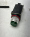 NEW Allen Bradley 800MR-PB16GAK SMALL ROUND ILLUMINATE PUSHBUTTON GREEN  Plc Pb