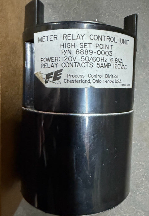 LFE METER RELAY CONTROL MODULE 5 AMP CONTACTS 8889-0003 120VAC
