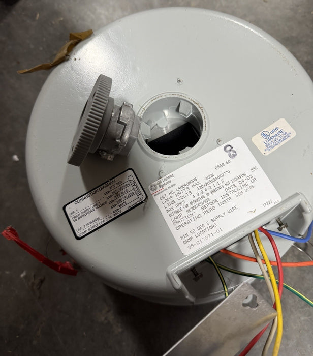 General Electric 400 Watt Ballast Lamp L4MD40M0A5 120/208/240/277 Line Volts