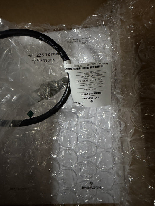 NEW 2026 ROSEMOUNT ANALYTICAL 228-02-20-54-62 CONDUCTIVITY PROBE TOROIDAL 228