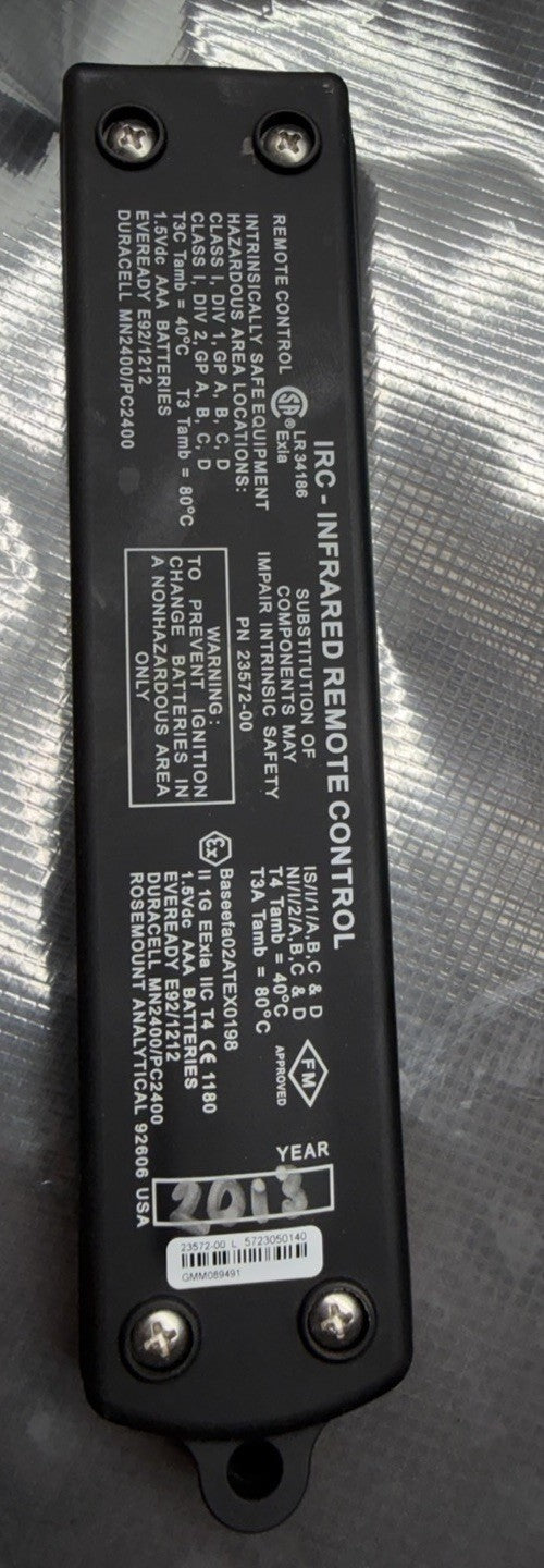 Emerson Rosemount / Infrared Remote Control IRC / 23572-00 FOR 5081 ETC