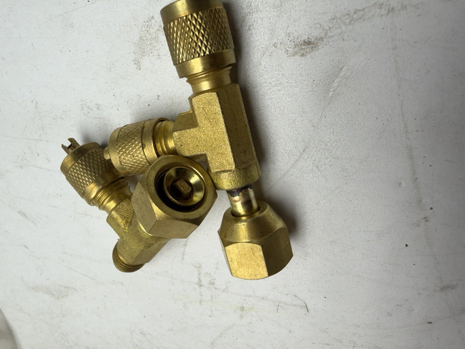 Read Low Pressure Access Tee 1/4"  VST-44 Installation LP Shutoff Switch Brass
