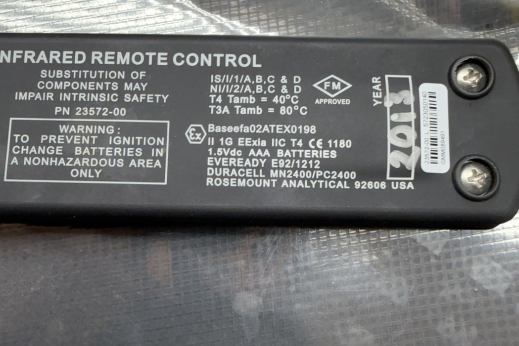 Emerson Rosemount / Infrared Remote Control IRC / 23572-00 FOR 5081 ETC