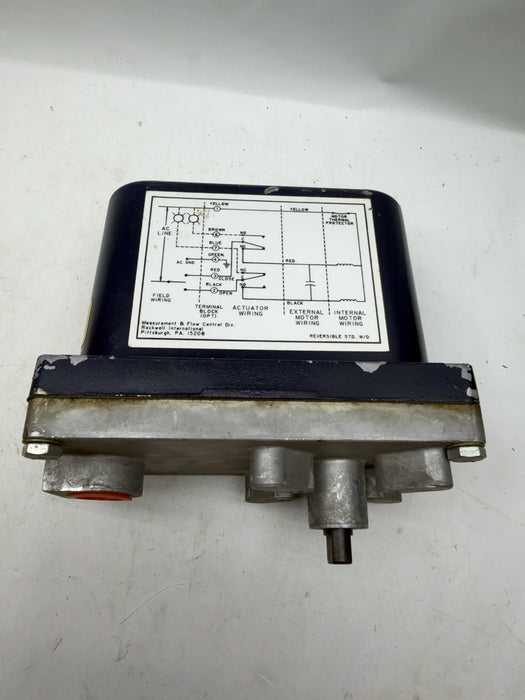 RAMCON 8CR-4 115V 0.6A 5.2 rpm 80 lb.in ROCKWELL VALVE ACUATOR ELECTROMATIC