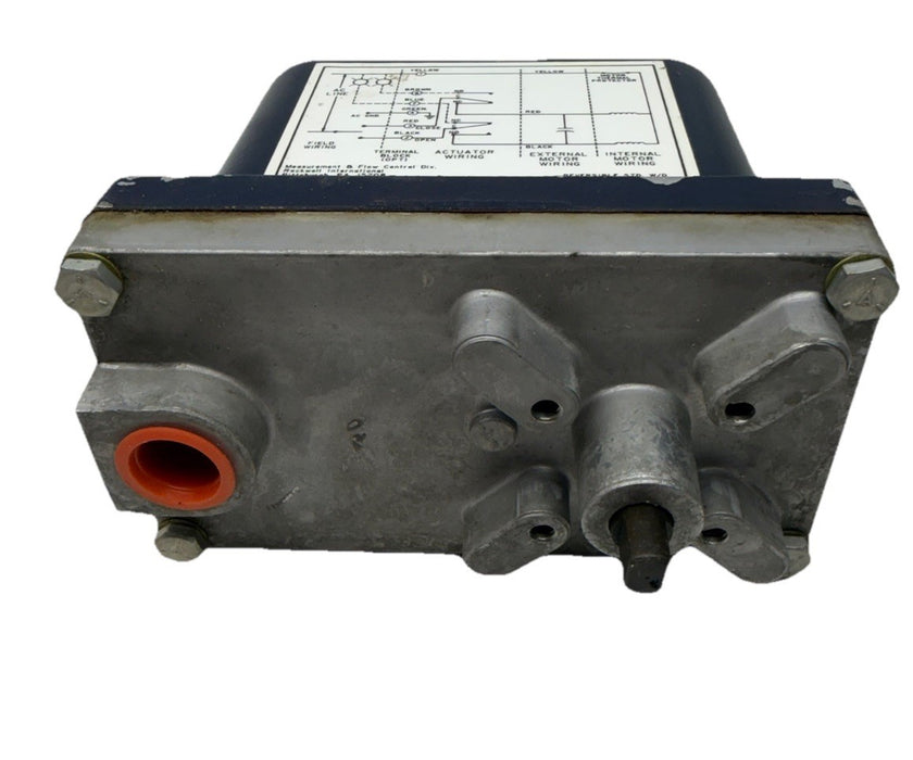 RAMCON 8CR-4 115V 0.6A 5.2 rpm 80 lb.in ROCKWELL VALVE ACUATOR ELECTROMATIC
