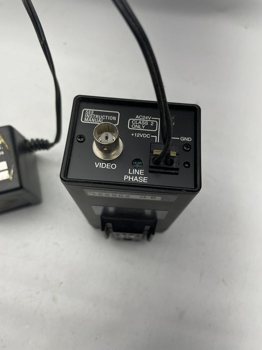 NEW OUT OF BOX BASS ELECTRONICS BE-101 CCTV CAMERA W/ BE-12PS