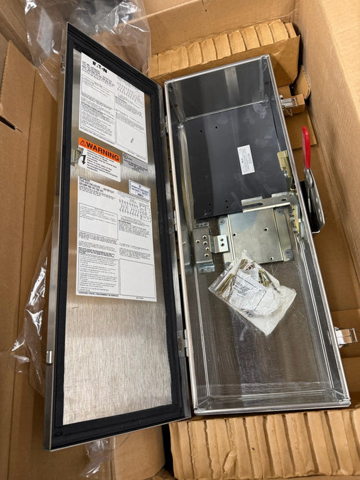 NEW WFDN225 Cutler Hammer 125-225A NEMA 4/4X/5 Stainless Steel Circuit Breaker