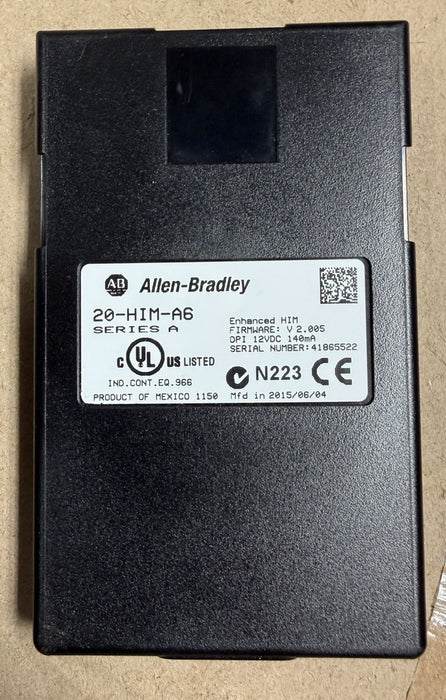 ALLEN BRADLEY 20-HIM-A6 MANUFACTURED 2015 EXCELLENT SHAPE