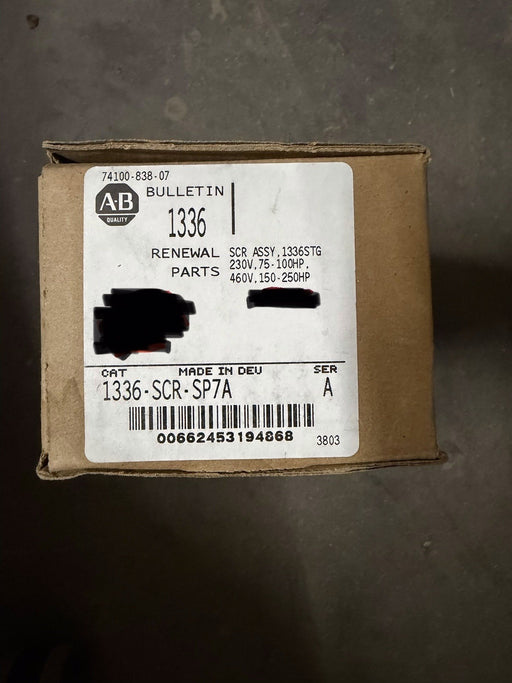 NEW IN BOX Allen-Bradley 1336-SCR-SP7A Ser A SCR Assembly 1336STG 74100-838-07