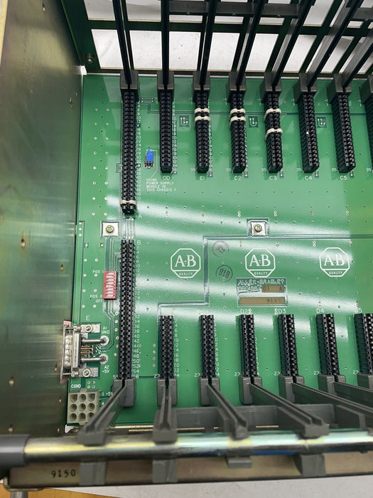 LOT OF 3 USED 1771-A2B 8 SLOT I/O RACK PLC-5