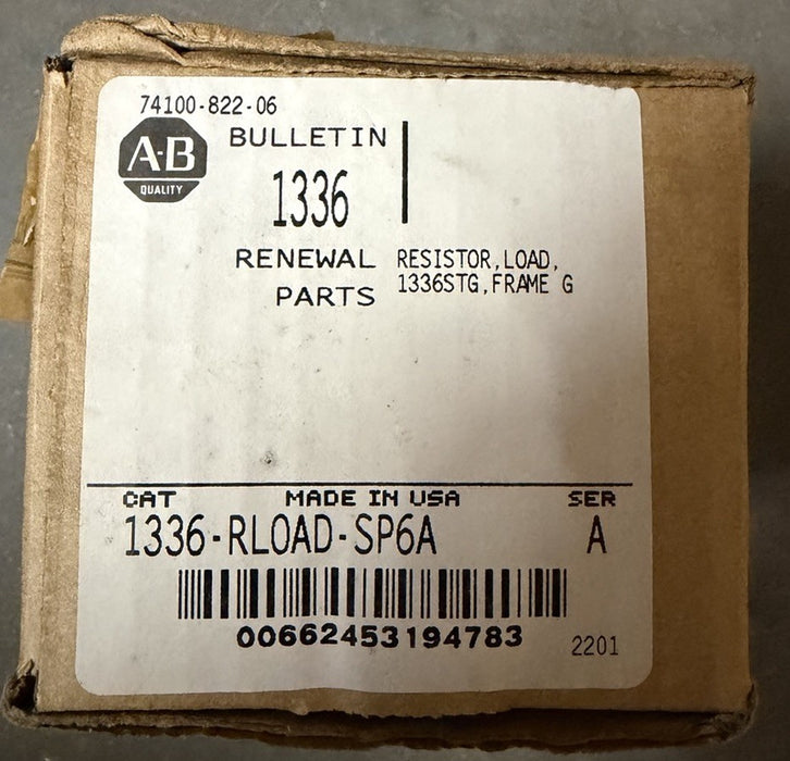 ALLEN BRADLEY 1336-RLOAD-SP6A / 1336RLOADSP6A NIB 1336 VFD 74100-822-06