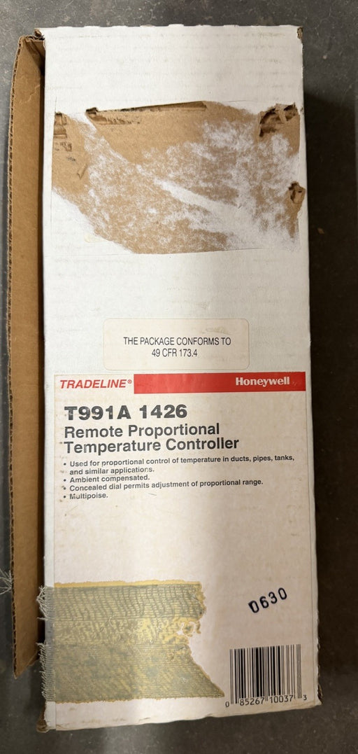 HONEYWELL T991A-1426 T991A1426 REMOTE PROPORTIONAL TEMP CONTROLLER TRADELINE NIB
