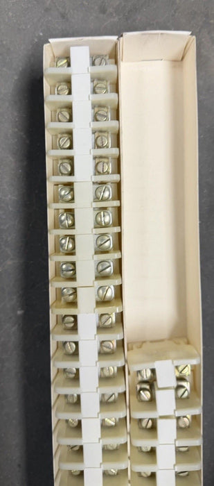 NEW OLD STOCK ALLEN BRADLEY 1492-CD8 TERMINAL BLOCK PACK OF 35
