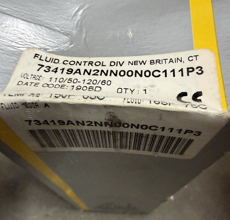 PARKER 73419AN2NN00N0C111P3 4-Way Solenoid Valve NEW IN BOX AIR VALVE