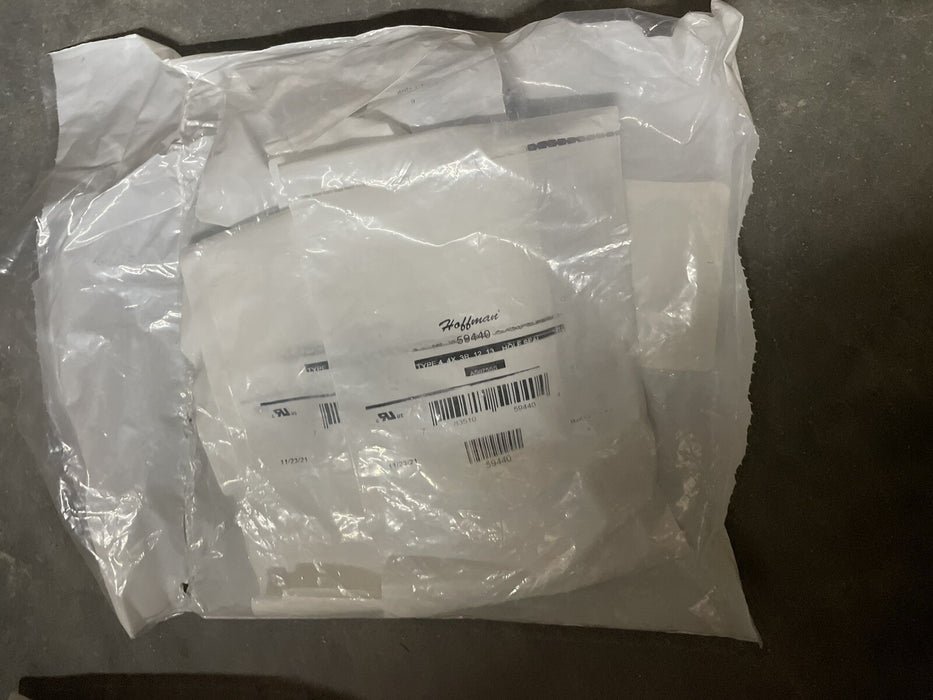 NEW SEALED BULK BAG OF 10 HOFFMAN AS075SS 3/4" NOM STAINLESS STEEL HOLE SEAL