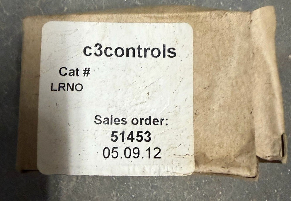 QTY 1 NEW  C3CONTROLS LRNO PUSH BUTTON CONTACT NO NORMALLY OPEN