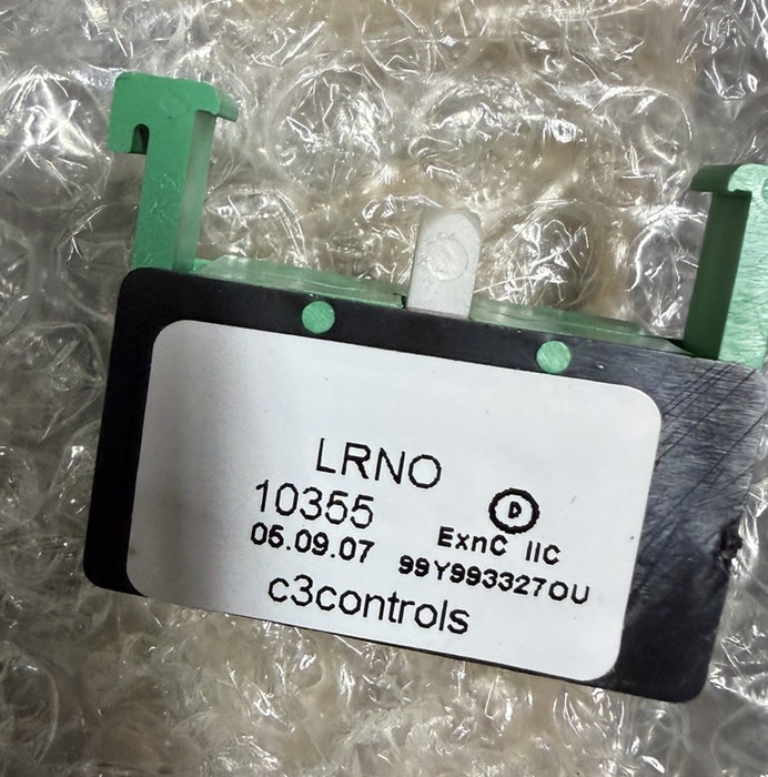 QTY 1 NEW  C3CONTROLS LRNO PUSH BUTTON CONTACT NO NORMALLY OPEN