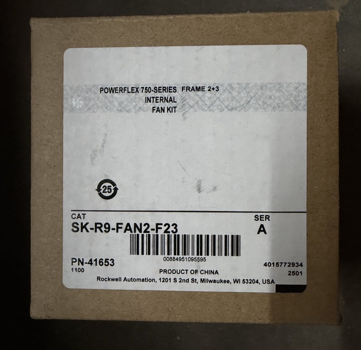 NEW SK-R9-FAN2-F23 PowerFlex 750 Series Frame 2 3 Internal Mount 41653 VFD FAN