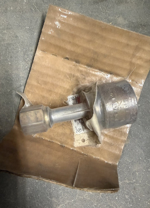NEW DAYTON 4A704 SOLENOID VALVE BRASS  LESS COIL 3-WAY AIR STEAM WATER 1/4