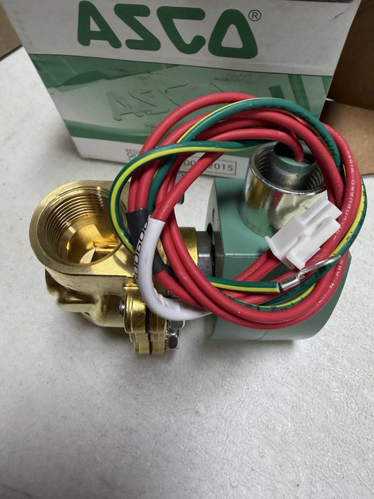 NEW 8210G095 ASCO REDHAT 24VDC 1 WAY 3/4" SOLENOID VALVE RPLS 8210D95 REDHAT