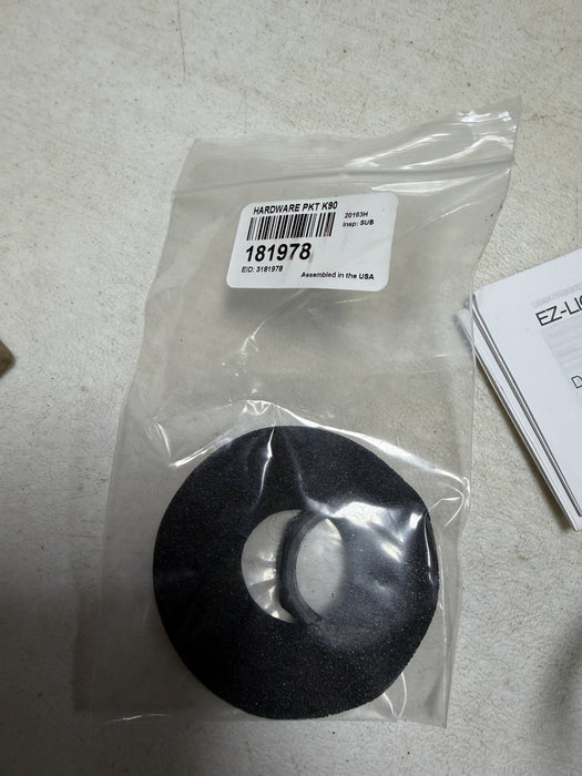 K90LRP Banner NEW In Box EZ-Light 90mm Red LED Dome Indicator Light 92811