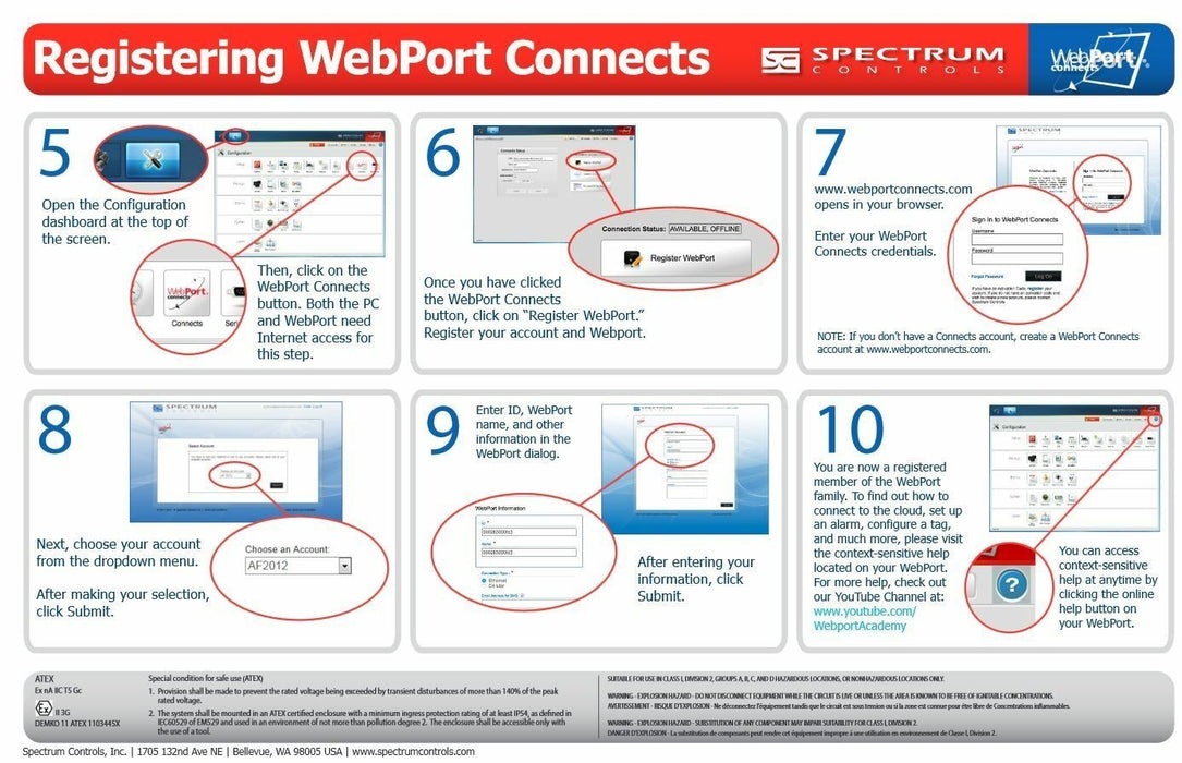 NEW WP-R-ET-SW-0 WebPort  SPECTRUM CONTROLS NNB