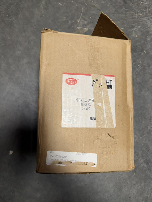 NEW FIREYE 95UVS1-1 / FG99900A INTEGRATED UV FLAME SCANNER 24 VDC INSIGHT 95UV