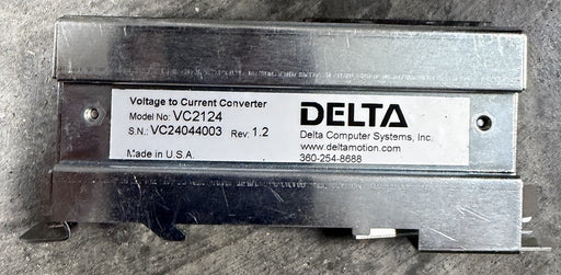 DELTA COMPUTER VC2124 / VC2124 NNB VOLTAGE TO CURRENT CONVERTER TRANSDUCER